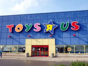 Enseigne de magasins Toys R Us